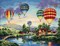 Dimensions Gold Collection Counted Cross Stitch Kit 16"X12"-Balloon Glow